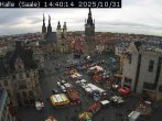 Archiv Foto Webcam Blick vom Ratshof auf den Marktplatz in Halle 13:00