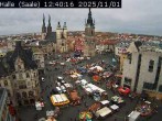 Archiv Foto Webcam Blick vom Ratshof auf den Marktplatz in Halle 11:00