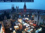 Archiv Foto Webcam Blick vom Ratshof auf den Marktplatz in Halle 15:00