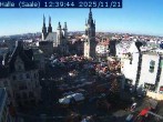Archiv Foto Webcam Blick vom Ratshof auf den Marktplatz in Halle 11:00