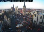 Archiv Foto Webcam Blick vom Ratshof auf den Marktplatz in Halle 07:00