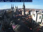 Archiv Foto Webcam Blick vom Ratshof auf den Marktplatz in Halle 11:00