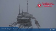 Archiv Foto Webcam Blick vom Corvatsch zum Silvaplanersee 12:00