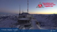 Archiv Foto Webcam Blick vom Corvatsch zum Silvaplanersee 06:00