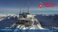 Archiv Foto Webcam Blick vom Corvatsch zum Silvaplanersee 08:00