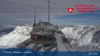 Archiv Foto Webcam Blick vom Corvatsch zum Silvaplanersee 12:00