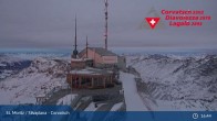 Archiv Foto Webcam Blick vom Corvatsch zum Silvaplanersee 16:00