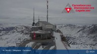 Archiv Foto Webcam Blick vom Corvatsch zum Silvaplanersee 08:00