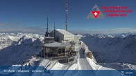 Archiv Foto Webcam Blick vom Corvatsch zum Silvaplanersee 08:00