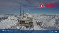 Archiv Foto Webcam Blick vom Corvatsch zum Silvaplanersee 14:00