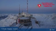 Archiv Foto Webcam Blick vom Corvatsch zum Silvaplanersee 16:00