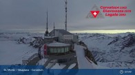 Archiv Foto Webcam Blick vom Corvatsch zum Silvaplanersee 07:00