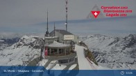 Archiv Foto Webcam Blick vom Corvatsch zum Silvaplanersee 12:00