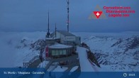 Archiv Foto Webcam Blick vom Corvatsch zum Silvaplanersee 18:00