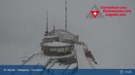 Archiv Foto Webcam Blick vom Corvatsch zum Silvaplanersee 12:00