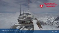 Archived image Webcam Corvatsch: View from Top Station 09:00