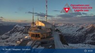 Archiv Foto Webcam Blick vom Corvatsch zum Silvaplanersee 02:00