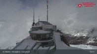 Archiv Foto Webcam Blick vom Corvatsch zum Silvaplanersee 14:00