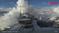 Archiv Foto Webcam Blick vom Corvatsch zum Silvaplanersee 18:00