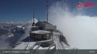 Archiv Foto Webcam Blick vom Corvatsch zum Silvaplanersee 08:00