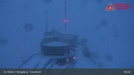 Archiv Foto Webcam Blick vom Corvatsch zum Silvaplanersee 04:00