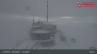 Archiv Foto Webcam Blick vom Corvatsch zum Silvaplanersee 06:00