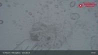 Archiv Foto Webcam Blick vom Corvatsch zum Silvaplanersee 10:00