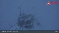 Archiv Foto Webcam Blick vom Corvatsch zum Silvaplanersee 07:00