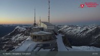 Archiv Foto Webcam Blick vom Corvatsch zum Silvaplanersee 02:00