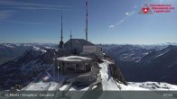 Archiv Foto Webcam Blick vom Corvatsch zum Silvaplanersee 07:00