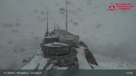 Archiv Foto Webcam Blick vom Corvatsch zum Silvaplanersee 12:00