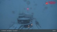 Archiv Foto Webcam Blick vom Corvatsch zum Silvaplanersee 04:00