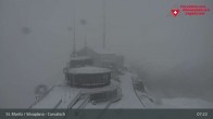 Archiv Foto Webcam Blick vom Corvatsch zum Silvaplanersee 06:00