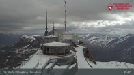 Archiv Foto Webcam Blick vom Corvatsch zum Silvaplanersee 08:00