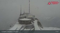 Archiv Foto Webcam Blick vom Corvatsch zum Silvaplanersee 10:00