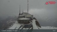 Archiv Foto Webcam Blick vom Corvatsch zum Silvaplanersee 14:00