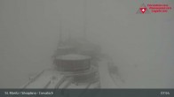 Archiv Foto Webcam Blick vom Corvatsch zum Silvaplanersee 07:00