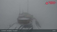 Archiv Foto Webcam Blick vom Corvatsch zum Silvaplanersee 07:00