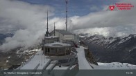 Archiv Foto Webcam Blick vom Corvatsch zum Silvaplanersee 15:00