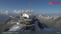 Archiv Foto Webcam Blick vom Corvatsch zum Silvaplanersee 18:00