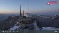 Archiv Foto Webcam Blick vom Corvatsch zum Silvaplanersee 02:00