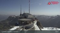 Archiv Foto Webcam Blick vom Corvatsch zum Silvaplanersee 08:00
