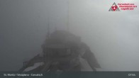 Archiv Foto Webcam Blick vom Corvatsch zum Silvaplanersee 07:00
