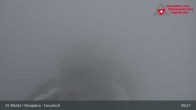 Archiv Foto Webcam Blick vom Corvatsch zum Silvaplanersee 08:00