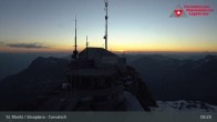 Archiv Foto Webcam Blick vom Corvatsch zum Silvaplanersee 04:00
