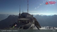 Archiv Foto Webcam Blick vom Corvatsch zum Silvaplanersee 07:00