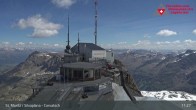 Archiv Foto Webcam Blick vom Corvatsch zum Silvaplanersee 10:00