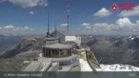Archiv Foto Webcam Blick vom Corvatsch zum Silvaplanersee 12:00