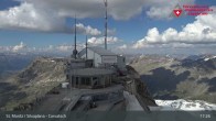 Archiv Foto Webcam Blick vom Corvatsch zum Silvaplanersee 16:00