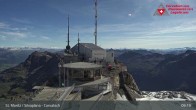 Archiv Foto Webcam Blick vom Corvatsch zum Silvaplanersee 08:00